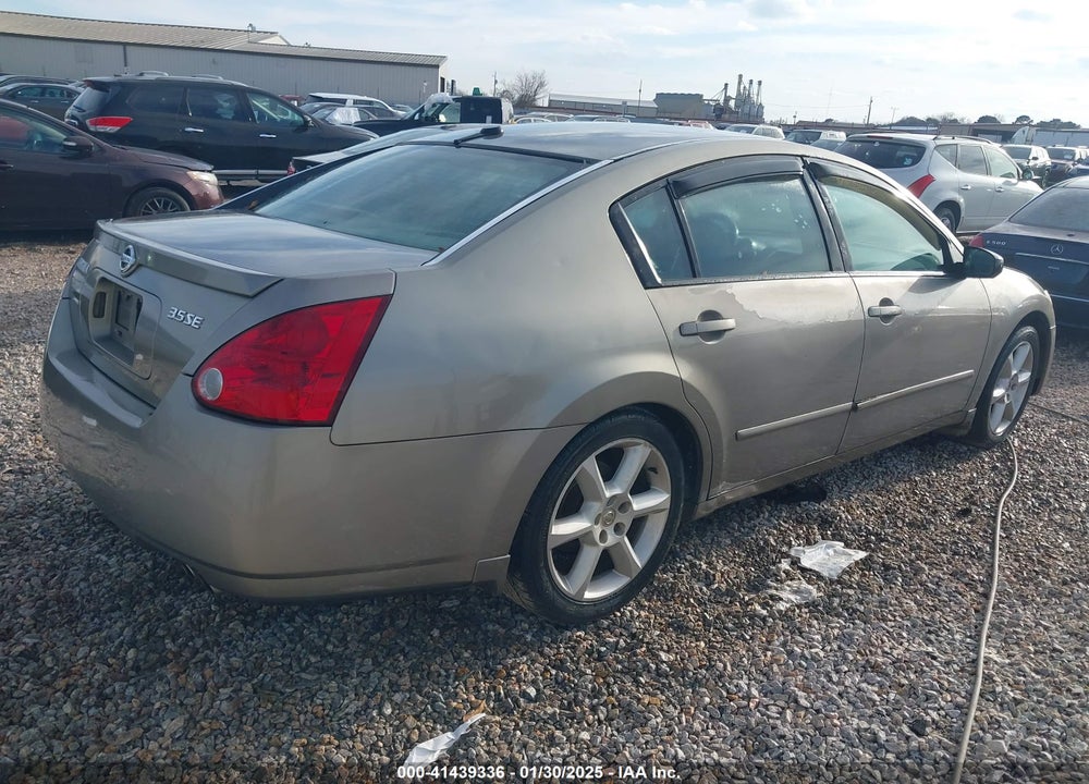 2004 NISSAN MAXIMA 3.5 SE VIN: 1N4BA41E54C900362