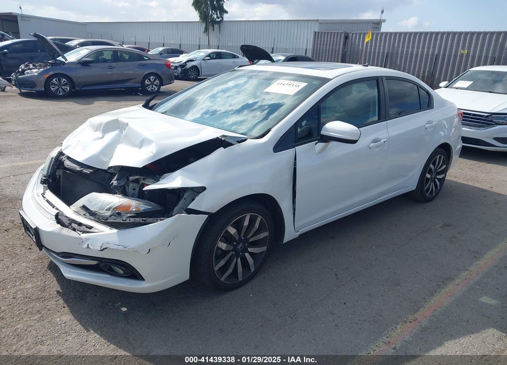 2014 HONDA CIVIC VIN: 19XFB2F93EE053554