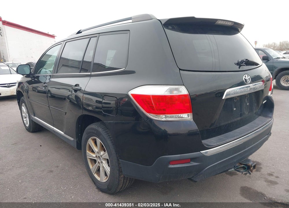 2013 TOYOTA HIGHLANDER SE V6 VIN: 5TDBK3EH6DS266659