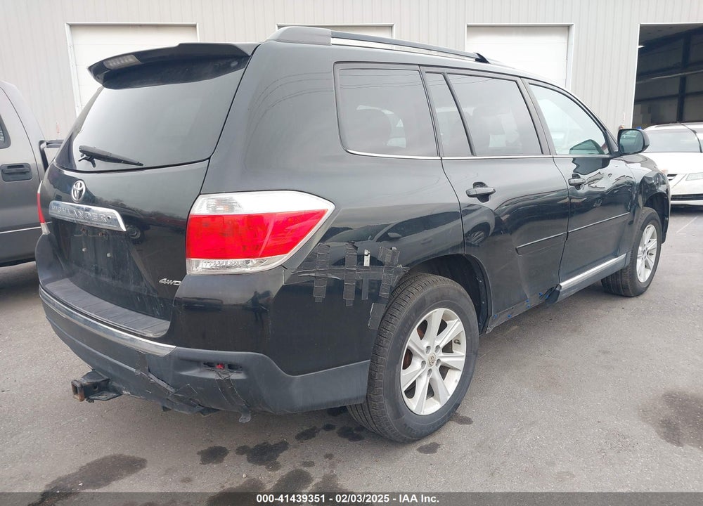 2013 TOYOTA HIGHLANDER SE V6 VIN: 5TDBK3EH6DS266659