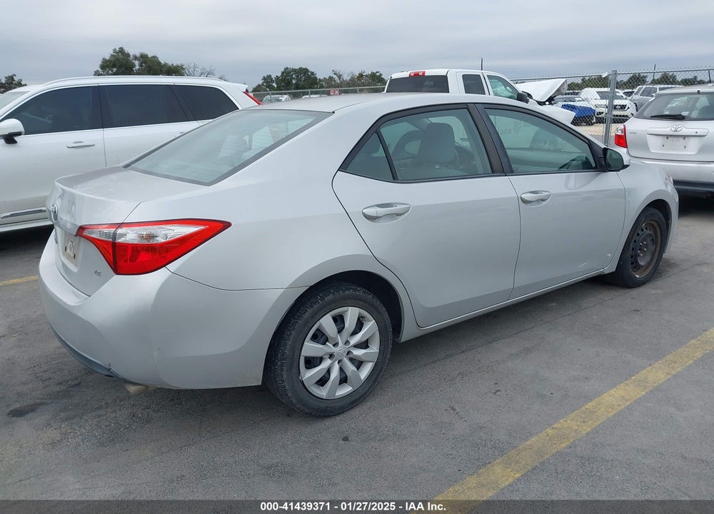 2015 TOYOTA COROLLA VIN: 2T1BURHE1FC295674