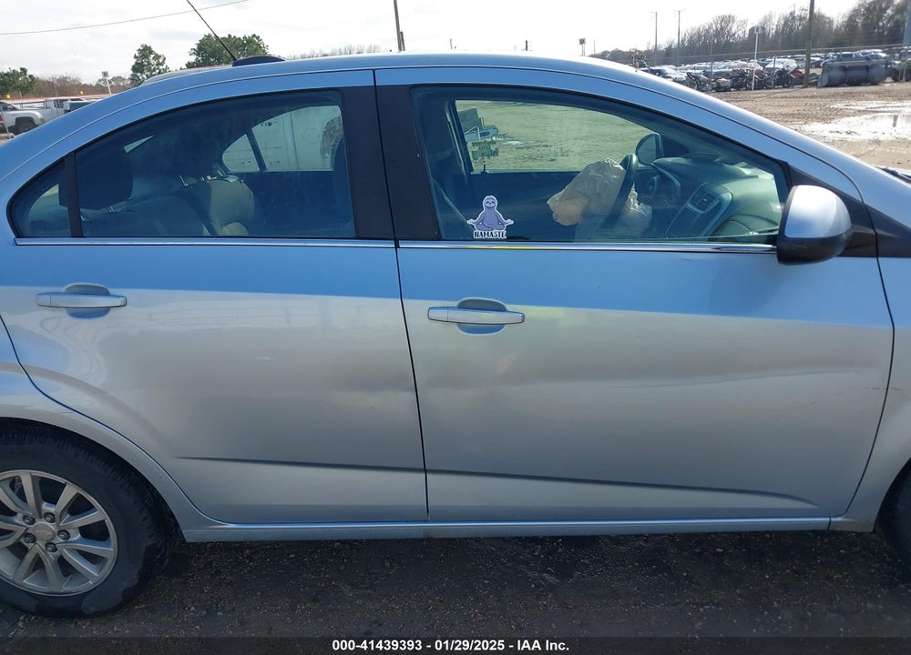 2018 CHEVROLET SONIC VIN: 1G1JD5SH7J4123337