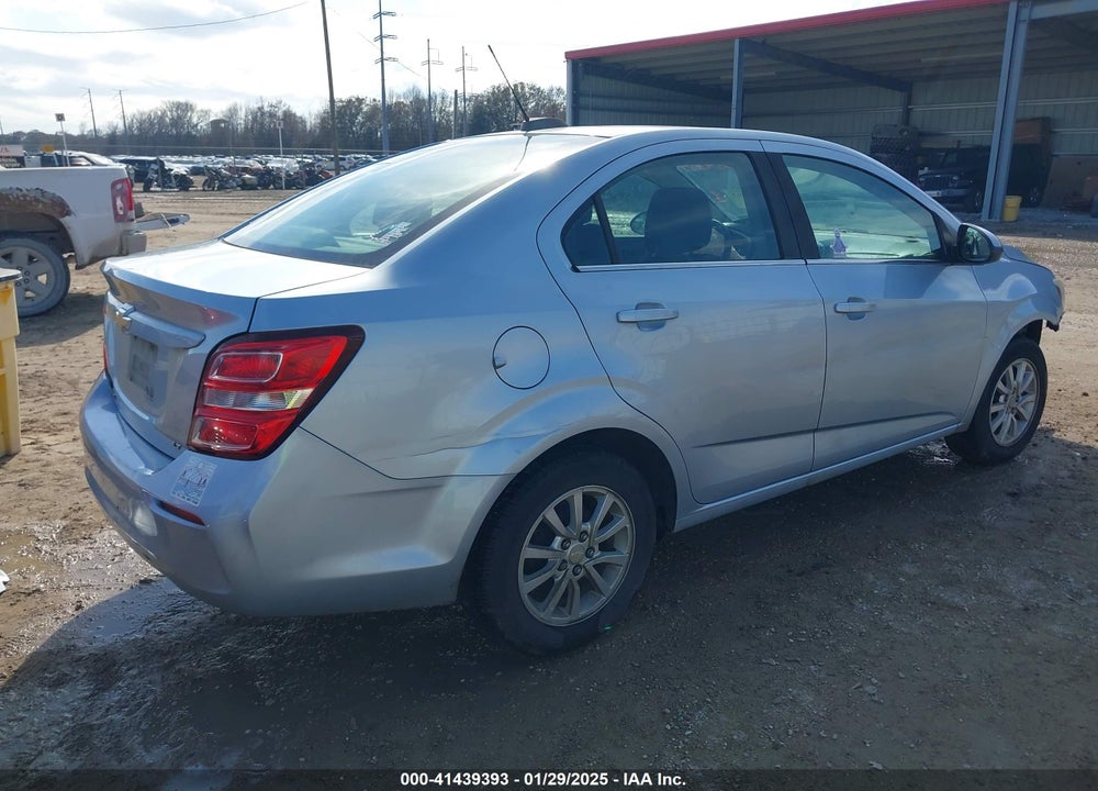 2018 CHEVROLET SONIC VIN: 1G1JD5SH7J4123337