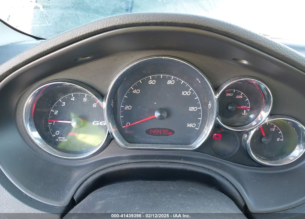 2006 PONTIAC G6 GTP VIN: 1G2ZM171764170734