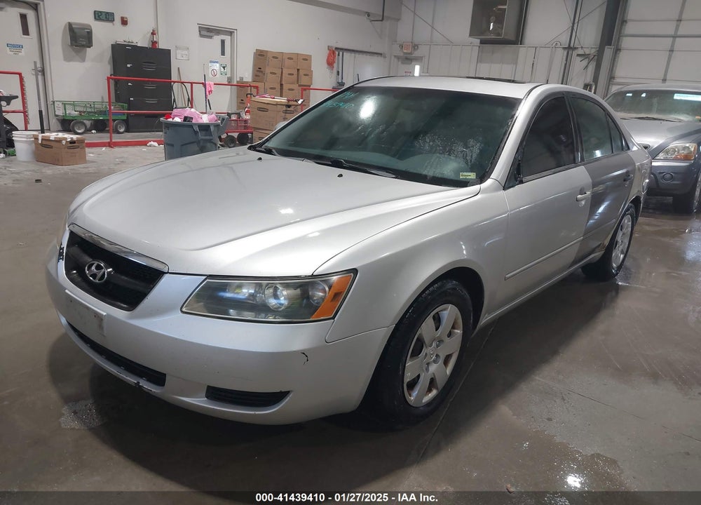 2007 HYUNDAI SONATA GLS VIN: 5NPET46C37H268897