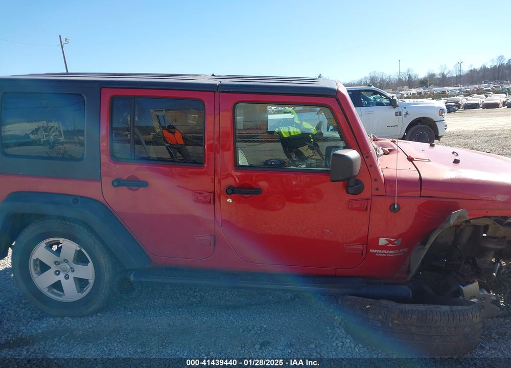 2008 JEEP WRANGLER UNLIMITED X VIN: 1J4GB39188L649099