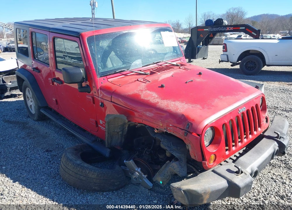 2008 JEEP WRANGLER UNLIMITED X VIN: 1J4GB39188L649099