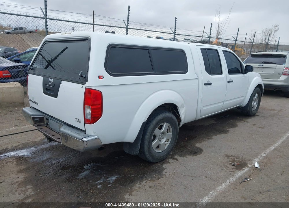 2008 NISSAN FRONTIER VIN: 1N6AD09U58C411271