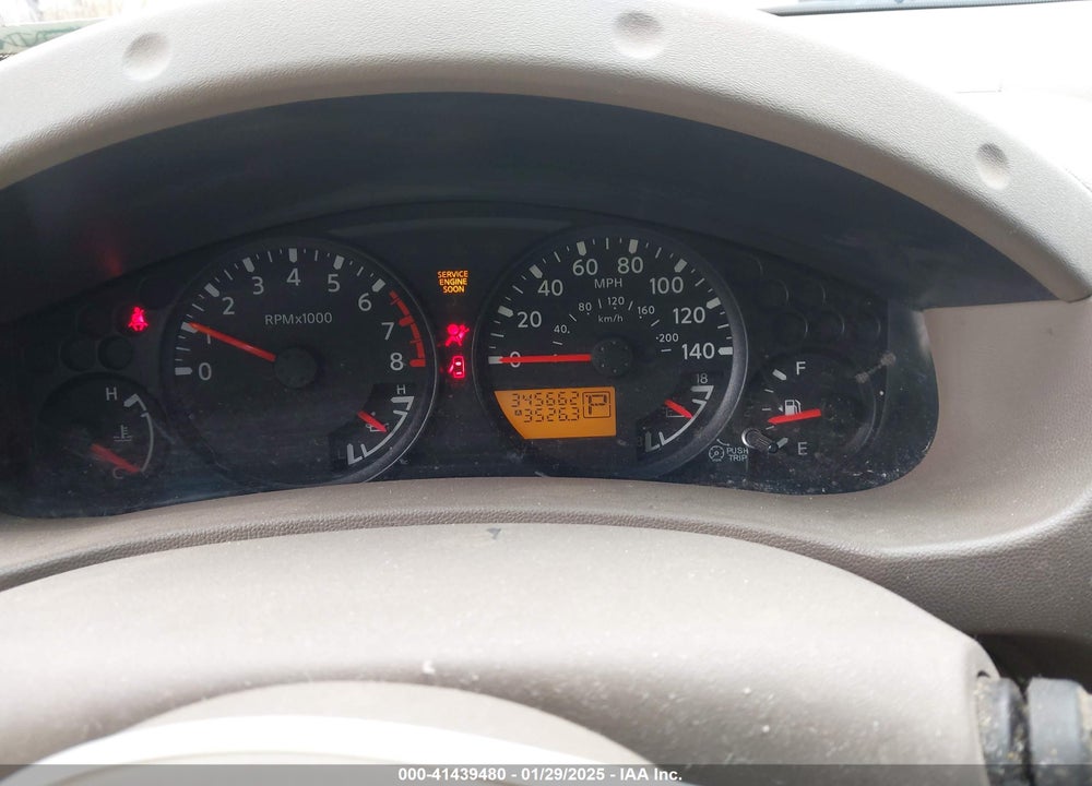 2008 NISSAN FRONTIER VIN: 1N6AD09U58C411271
