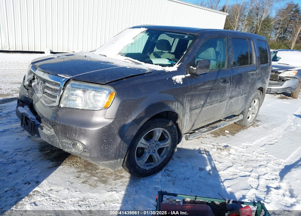2014 HONDA PILOT EX VIN: 5FNYF4H47EB014485