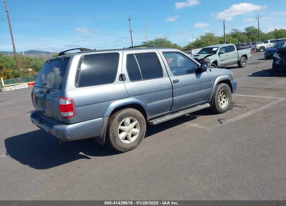 2002 NISSAN PATHFINDER SE VIN: JN8DR09X52W664483