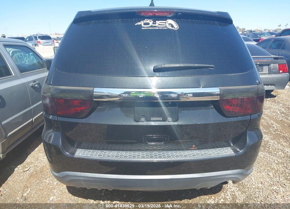 2013 DODGE DURANGO VIN: 1C4RDHAG8DC658322