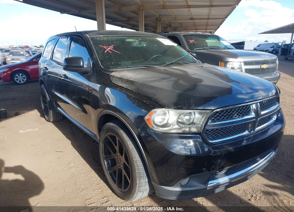 2013 DODGE DURANGO VIN: 1C4RDHAG8DC658322