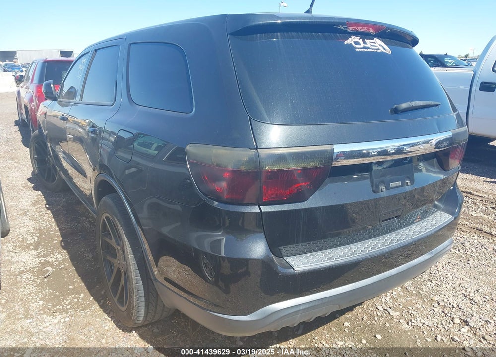 2013 DODGE DURANGO VIN: 1C4RDHAG8DC658322