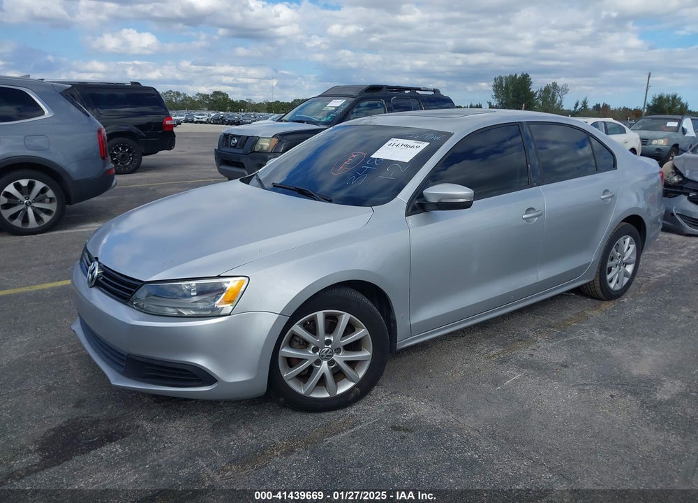 2012 VOLKSWAGEN JETTA VIN: 3VWDP7AJ5CM348310