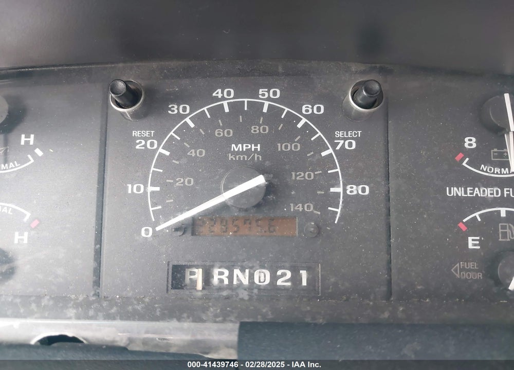 1995 FORD F150 VIN: 1FTEF15N8SLC08451