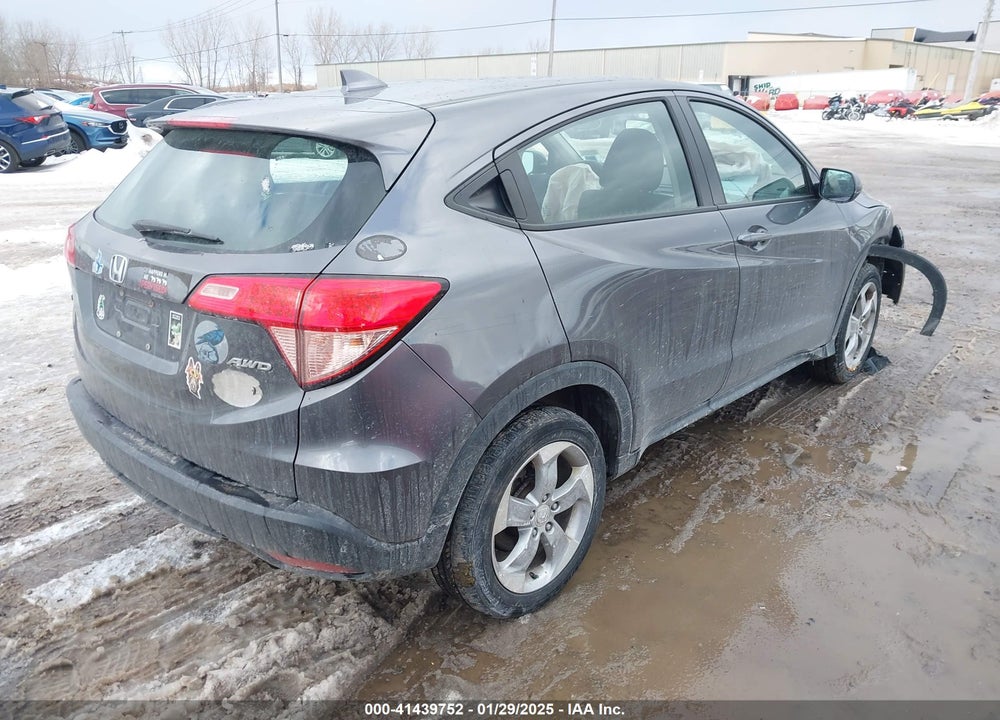 2018 HONDA HR-V LX VIN: 3CZRU6H3XJM706298