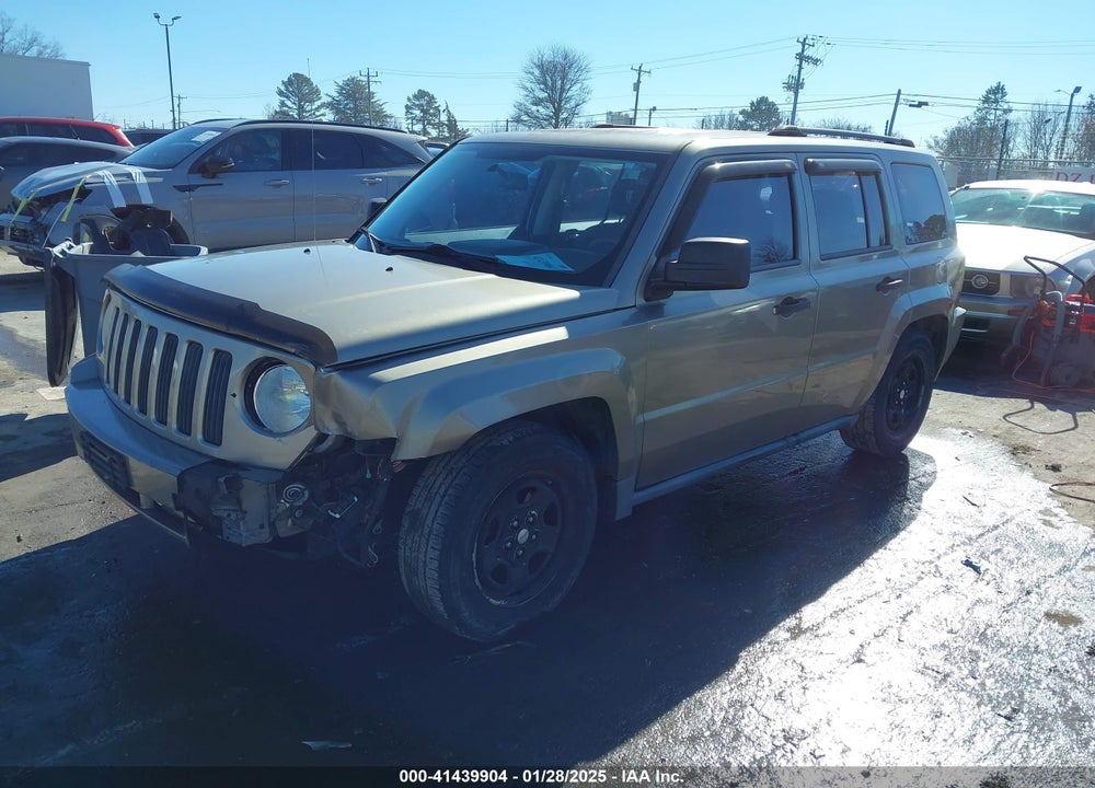 2008 JEEP PATRIOT SPORT VIN: 1J8FT28098D705376