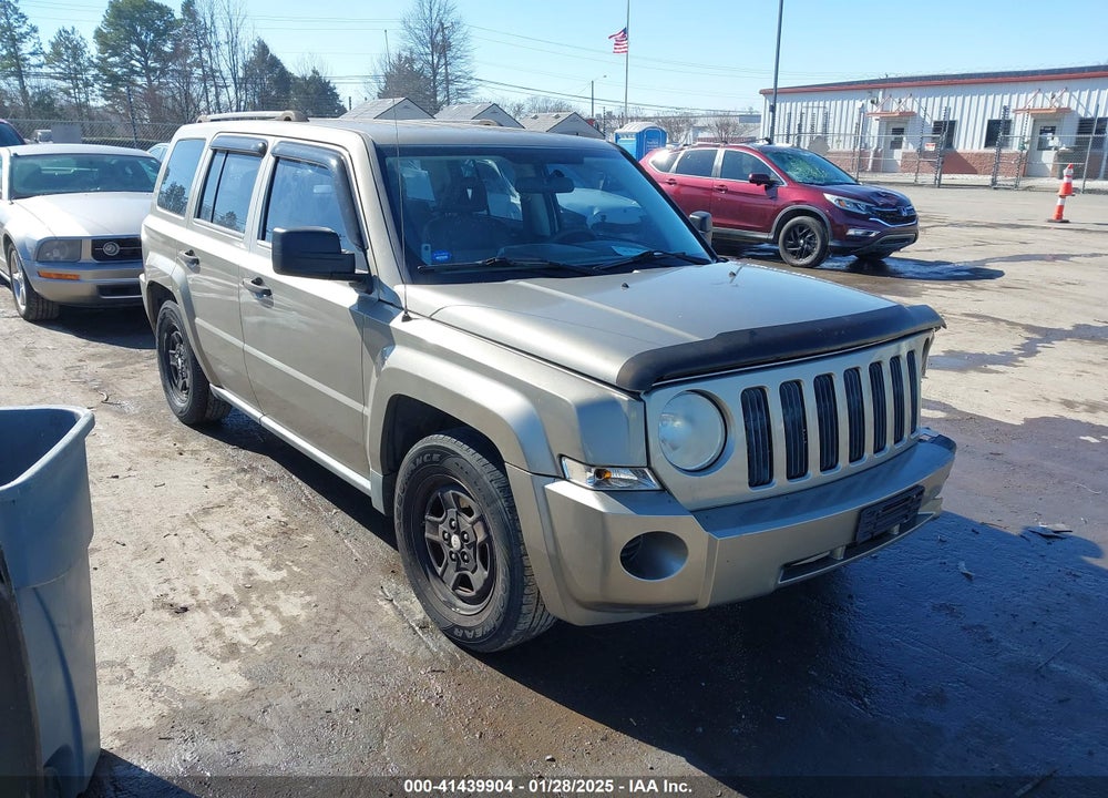 2008 JEEP PATRIOT SPORT VIN: 1J8FT28098D705376