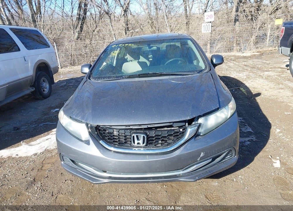 2013 HONDA CIVIC VIN: 19XFB2F88DE007837