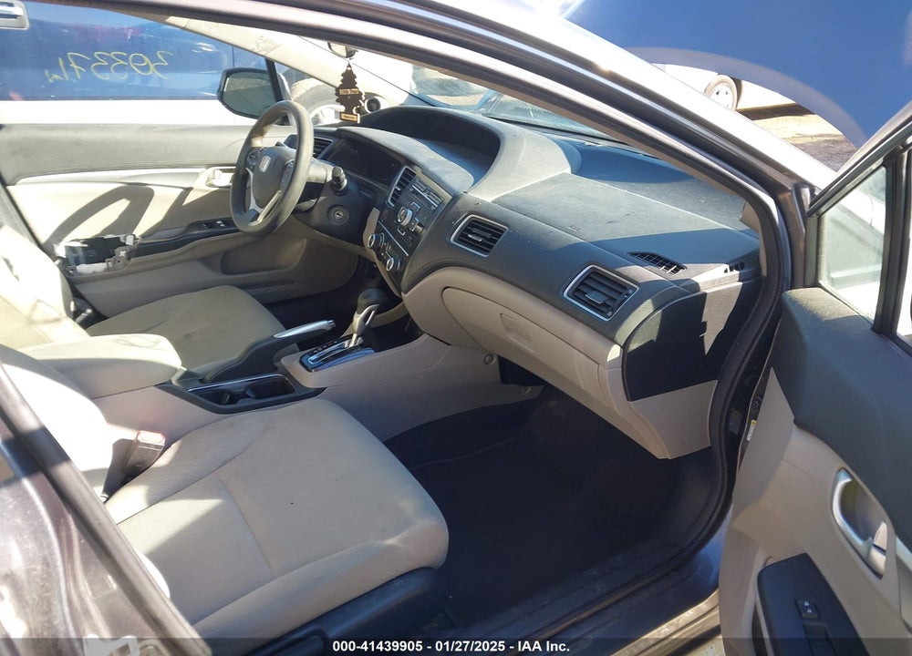 2013 HONDA CIVIC VIN: 19XFB2F88DE007837