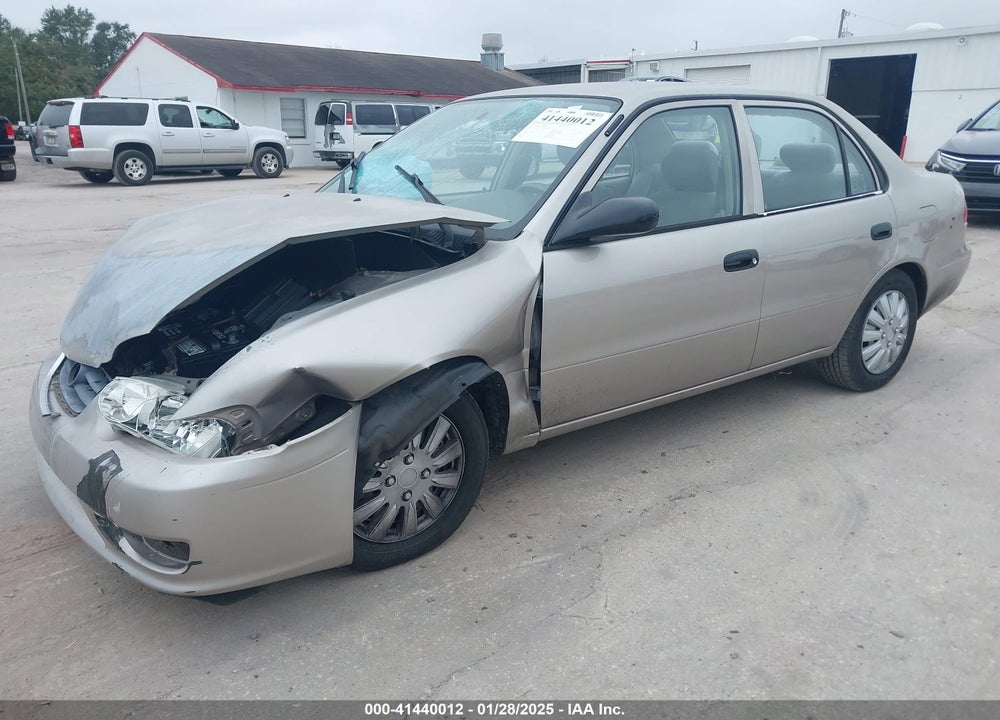 2002 TOYOTA COROLLA CE VIN: 1NXBR12EX2Z604112