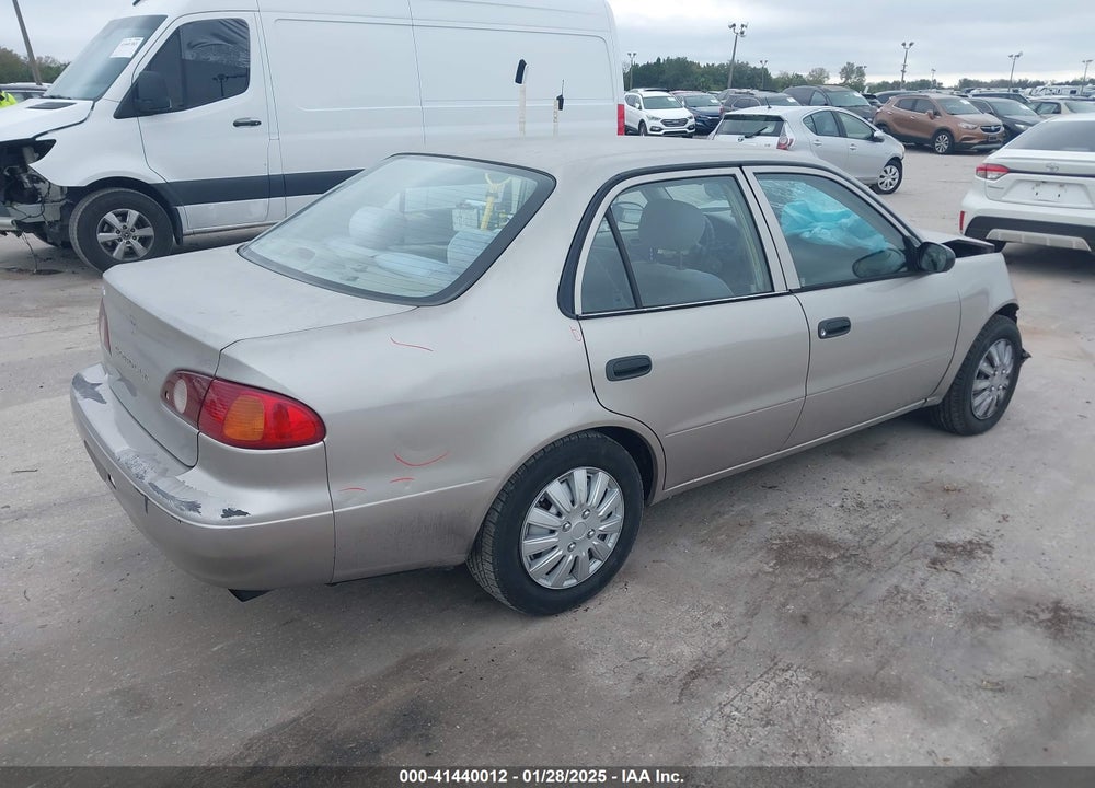 2002 TOYOTA COROLLA CE VIN: 1NXBR12EX2Z604112