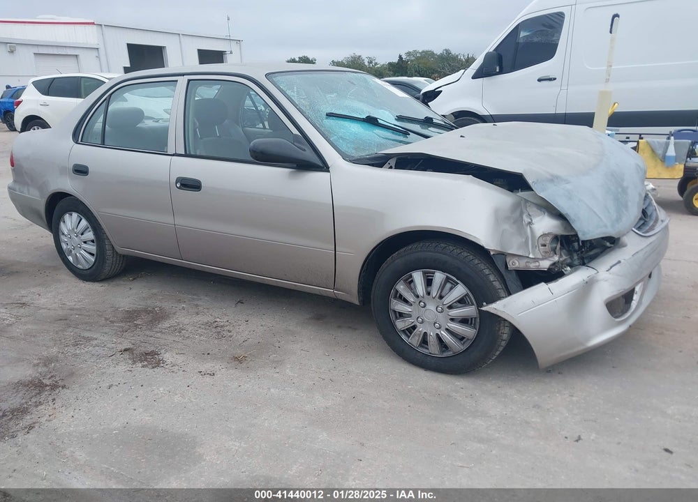2002 TOYOTA COROLLA CE VIN: 1NXBR12EX2Z604112