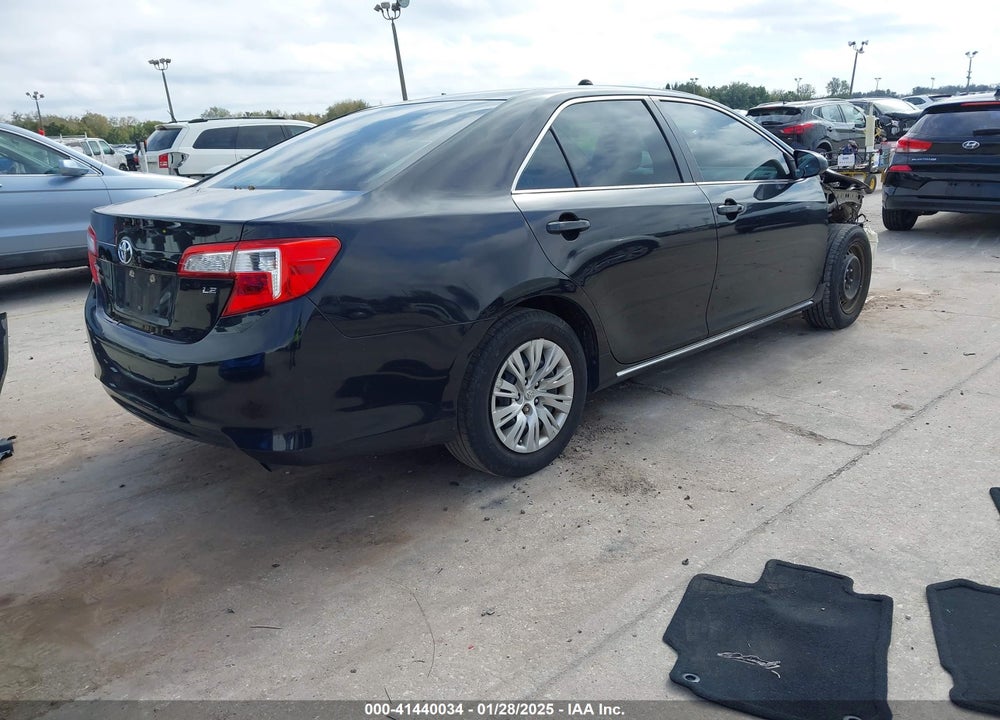 2013 TOYOTA CAMRY LE VIN: 4T1BF1FK6DU286078