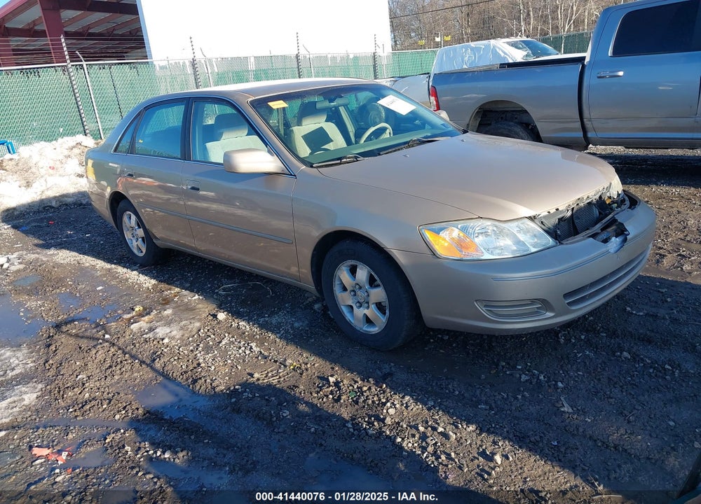 2001 TOYOTA AVALON XL VIN: 4T1BF28B81U158102