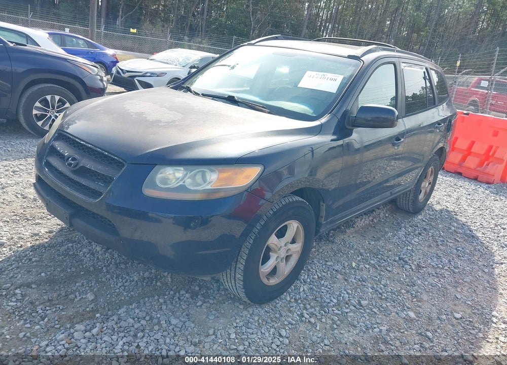 2007 HYUNDAI SANTA FE GLS VIN: 5NMSG13D47H006984