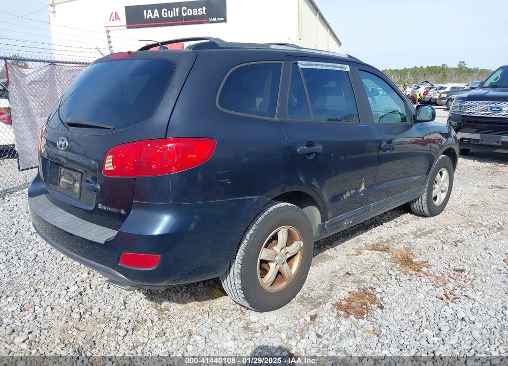 2007 HYUNDAI SANTA FE GLS VIN: 5NMSG13D47H006984