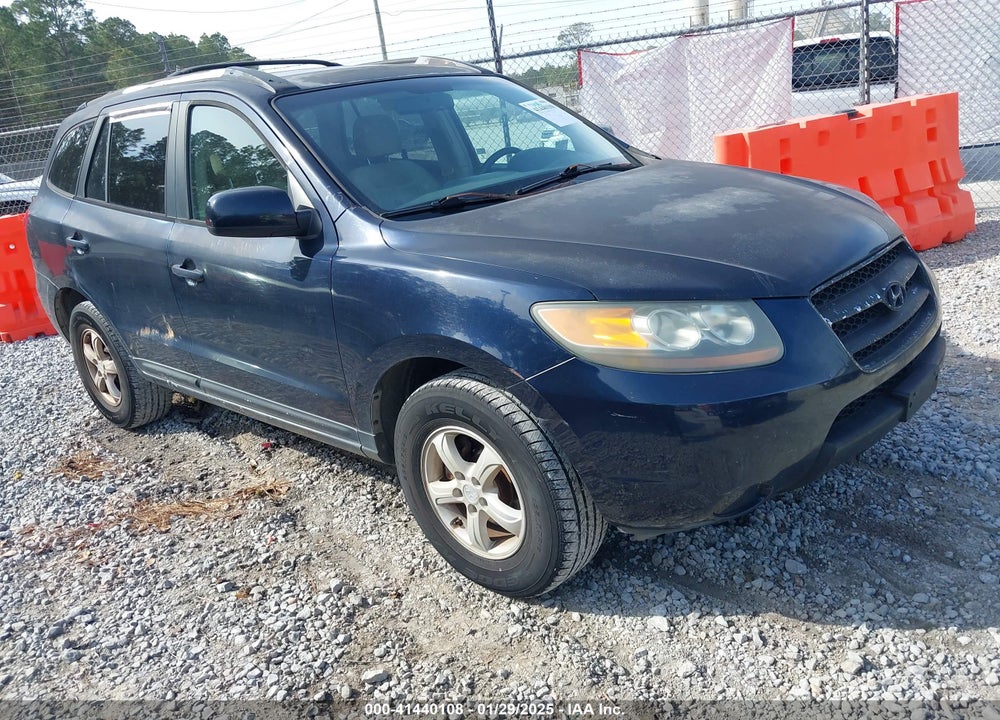 2007 HYUNDAI SANTA FE GLS VIN: 5NMSG13D47H006984