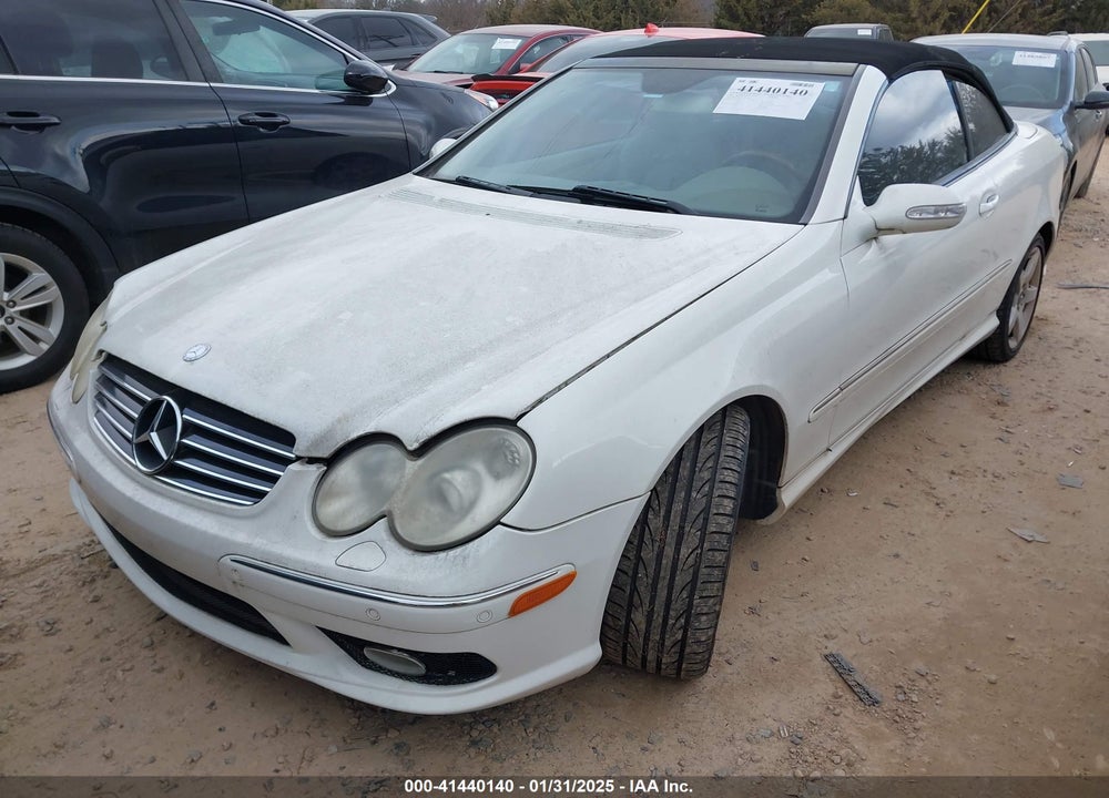 2005 MERCEDES-BENZ CLK 500 VIN: WDBTK75J65F152028