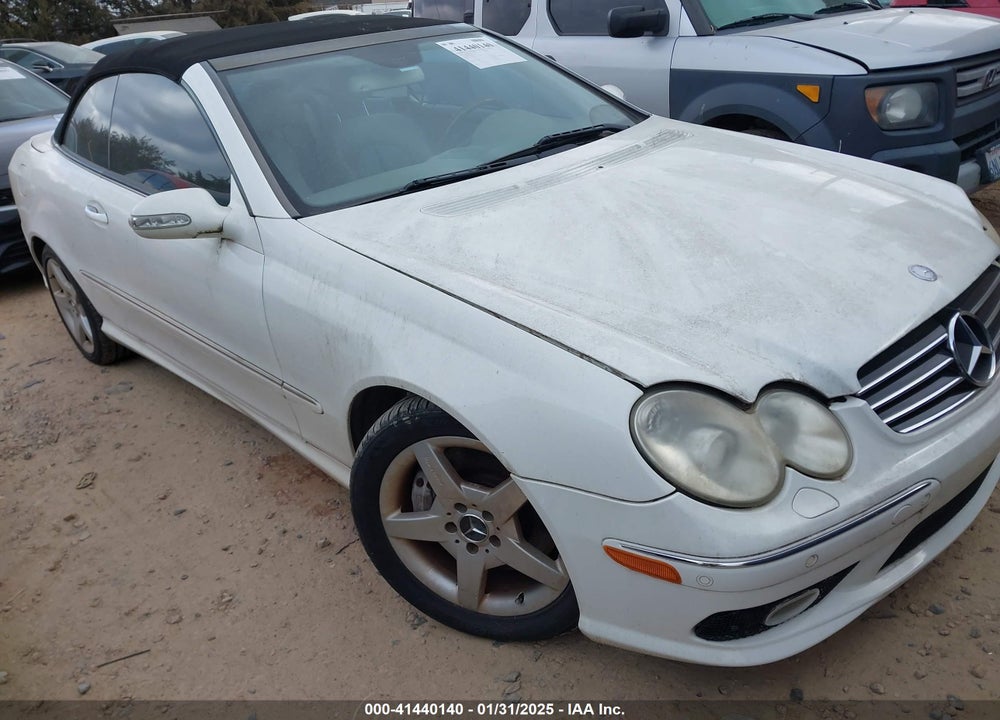 2005 MERCEDES-BENZ CLK 500 VIN: WDBTK75J65F152028