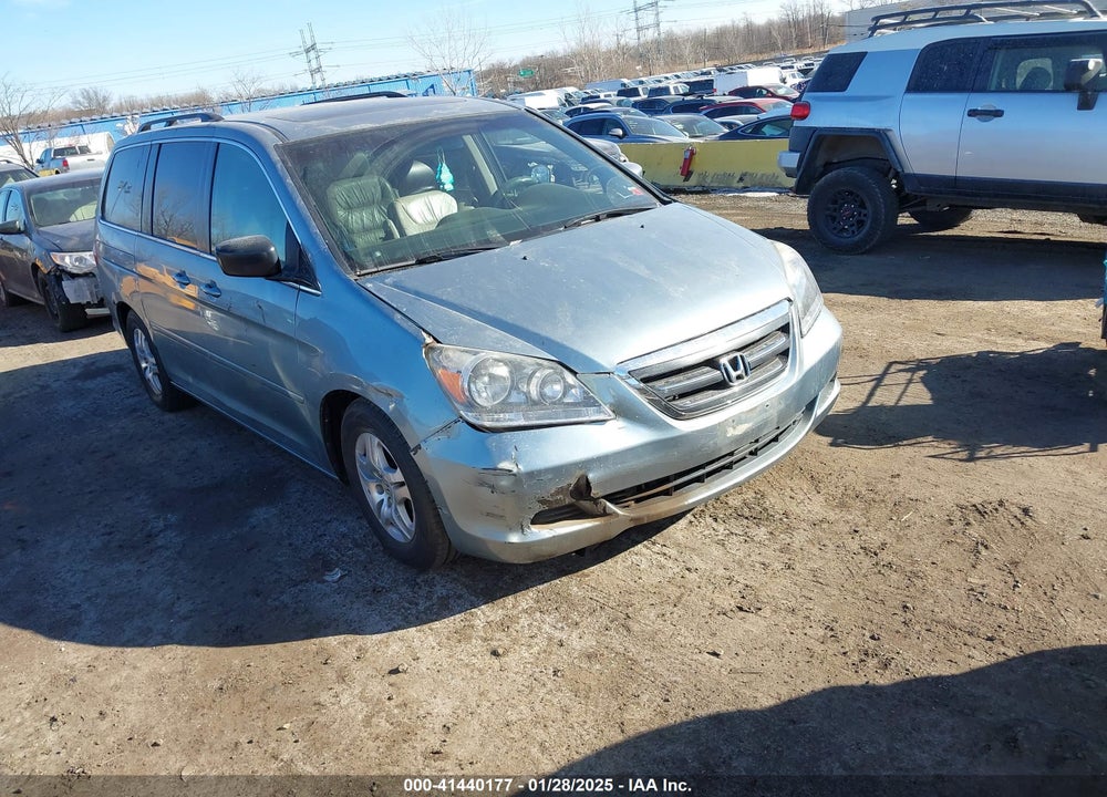 2007 HONDA ODYSSEY EX-L VIN: 5FNRL38787B128581
