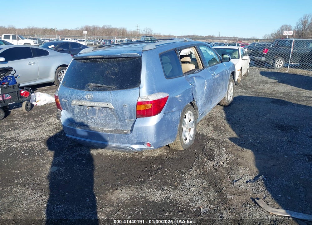 2008 TOYOTA HIGHLANDER VIN: JTEES42A782046160