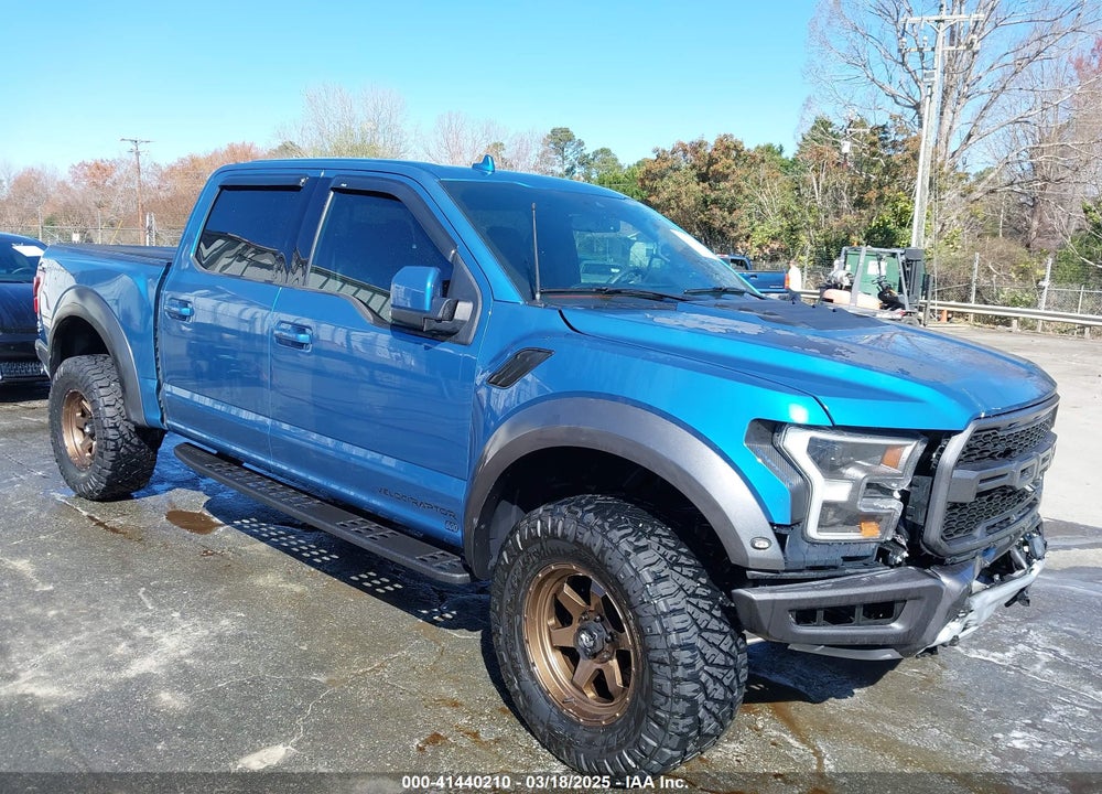 2019 FORD F-150 RAPTOR VIN: 1FTFW1RG7KFA06621