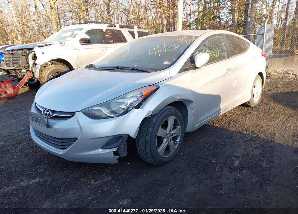 2011 HYUNDAI ELANTRA VIN: KMHDH4AE2BU123866