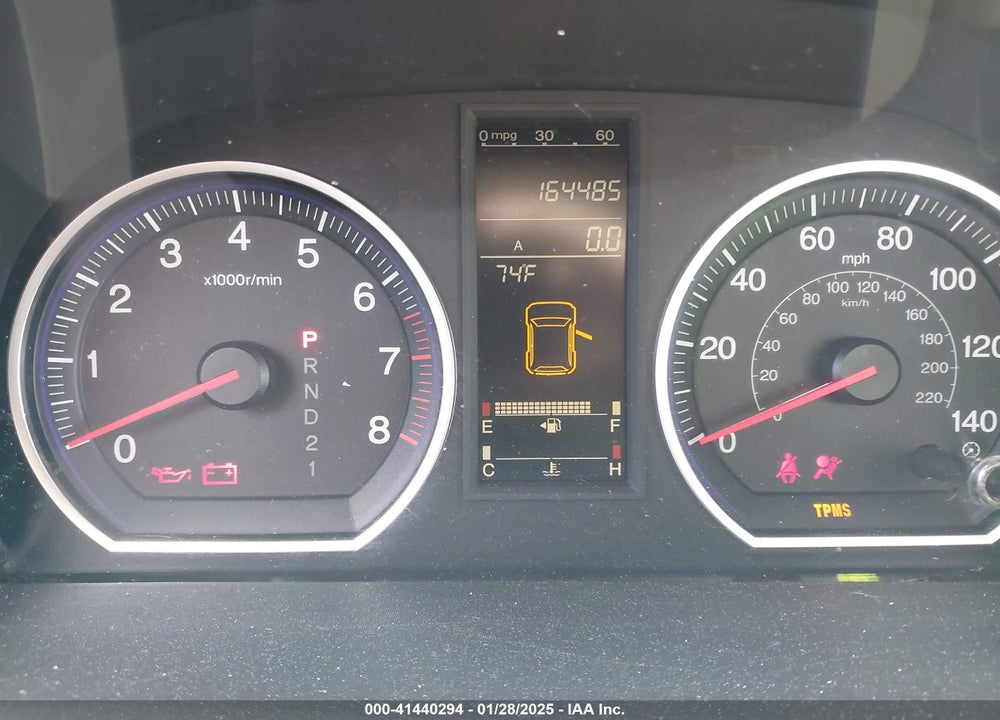 2008 HONDA CR-V EX-L VIN: 5J6RE38798L001101