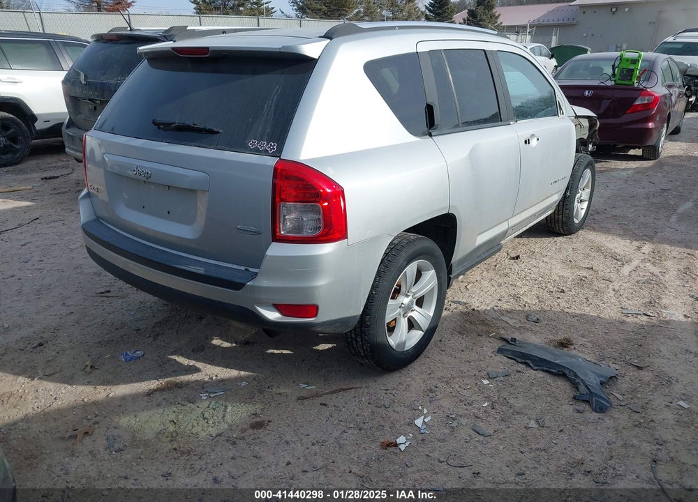 2012 JEEP COMPASS LATITUDE VIN: 1C4NJDEB5CD513861