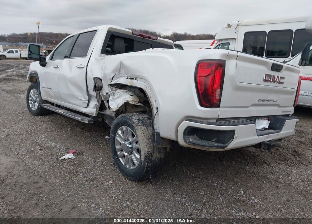 2023 GMC SIERRA 2500HD 4WD  STANDARD BED DENALI VIN: 1GT49REY8PF109260