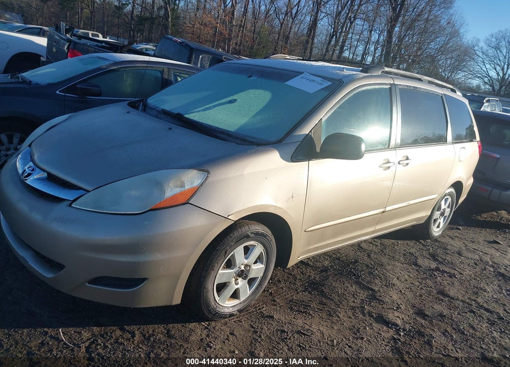 2008 TOYOTA SIENNA LE VIN: 5TDZK23C78S176555