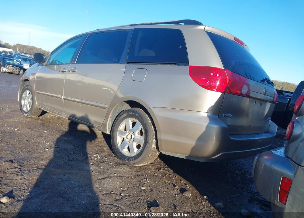 2008 TOYOTA SIENNA LE VIN: 5TDZK23C78S176555