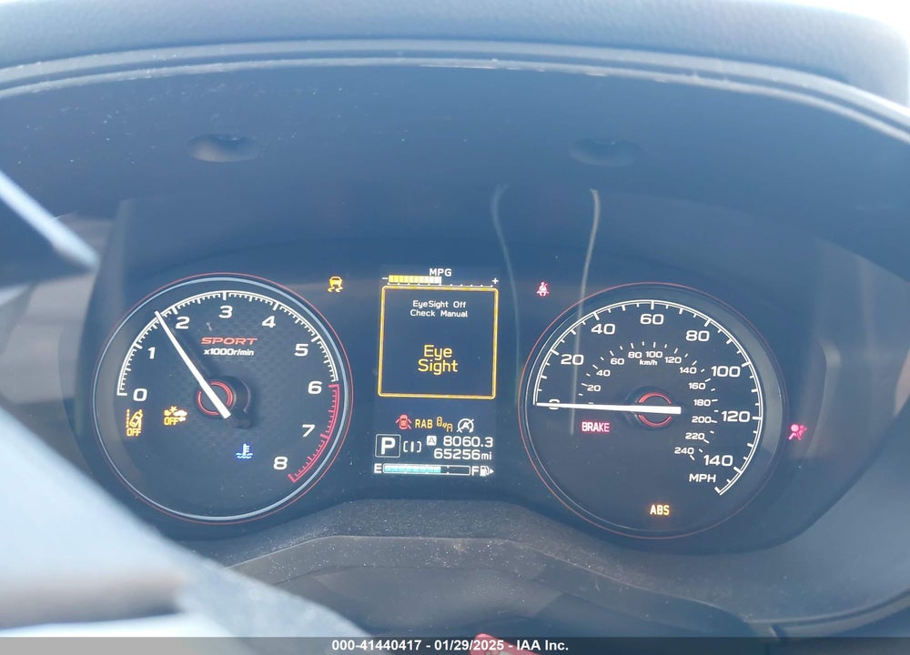 2020 SUBARU FORESTER SPORT VIN: JF2SKARC3LH445054