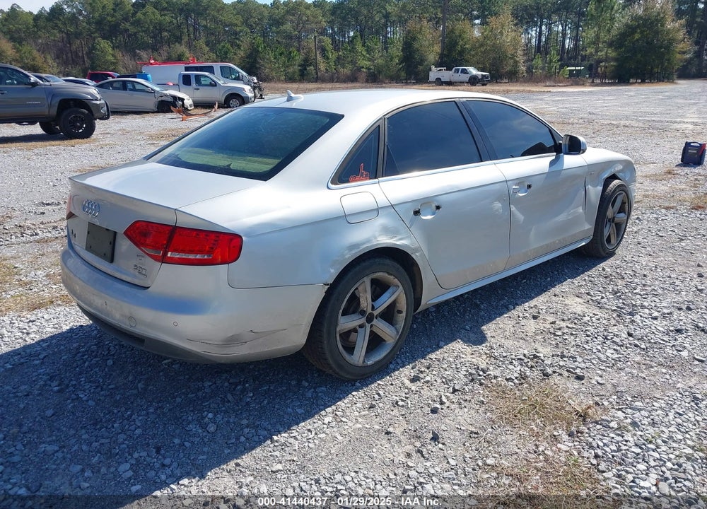 2012 AUDI A4 2.0T PREMIUM VIN: WAUFFAFL3CA056526
