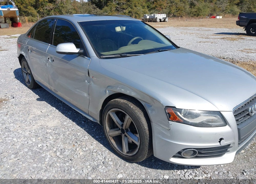 2012 AUDI A4 2.0T PREMIUM VIN: WAUFFAFL3CA056526