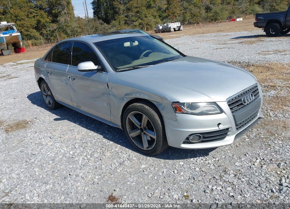 2012 AUDI A4 2.0T PREMIUM VIN: WAUFFAFL3CA056526