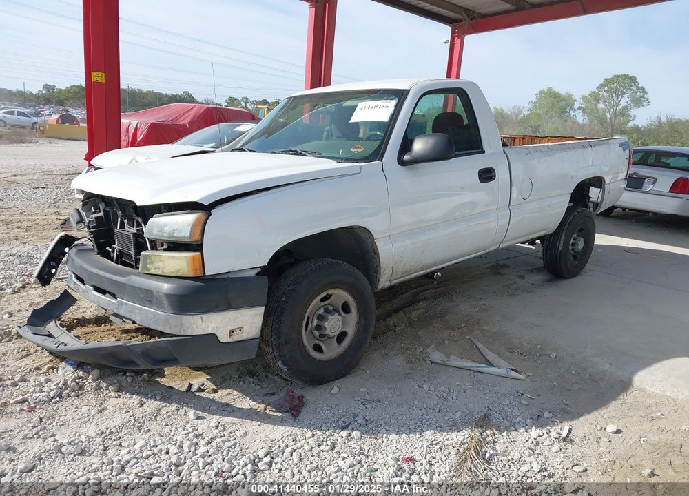2006 CHEVROLET SILVERADO 2500HD WORK TRUCK VIN: 1GCHC24U76E167647
