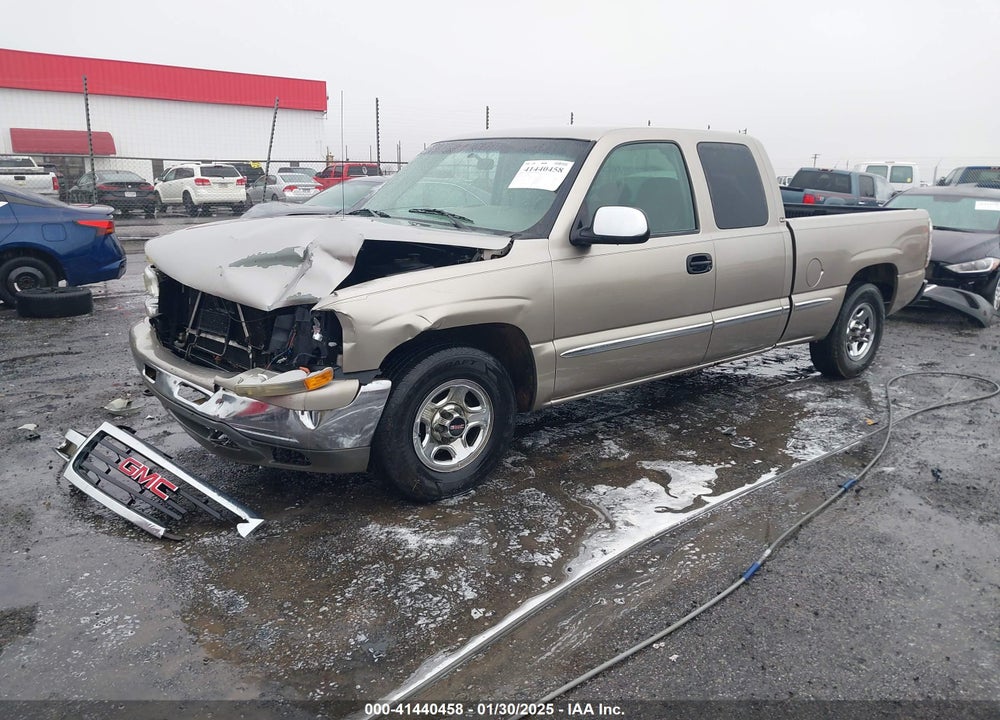 2000 GMC SIERRA 1500 SLE VIN: 2GTEC19V9Y1313002
